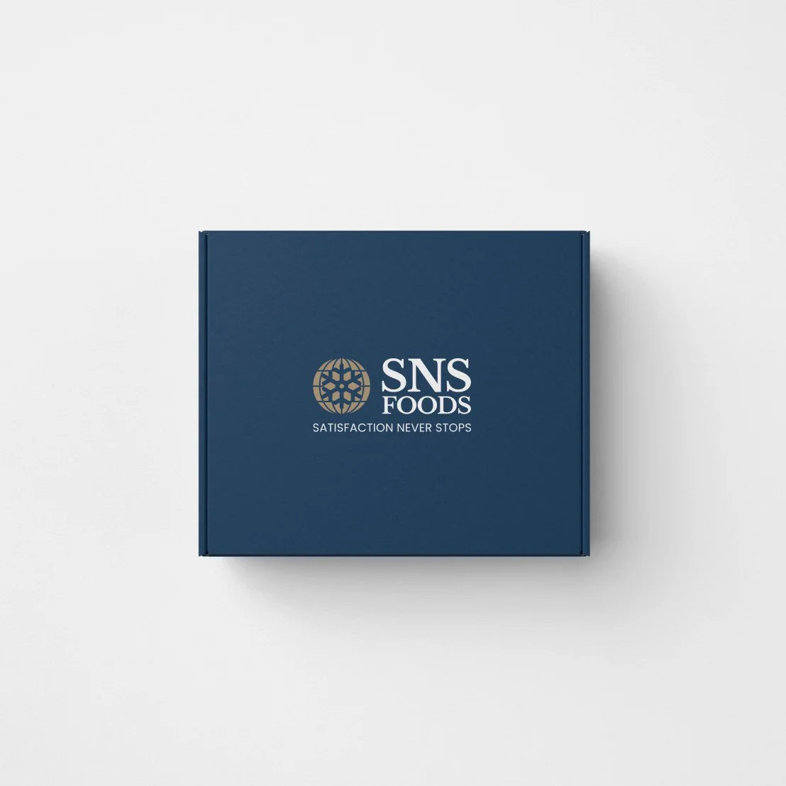 SNS Foods — pudełko prezentowe, widok otwarty