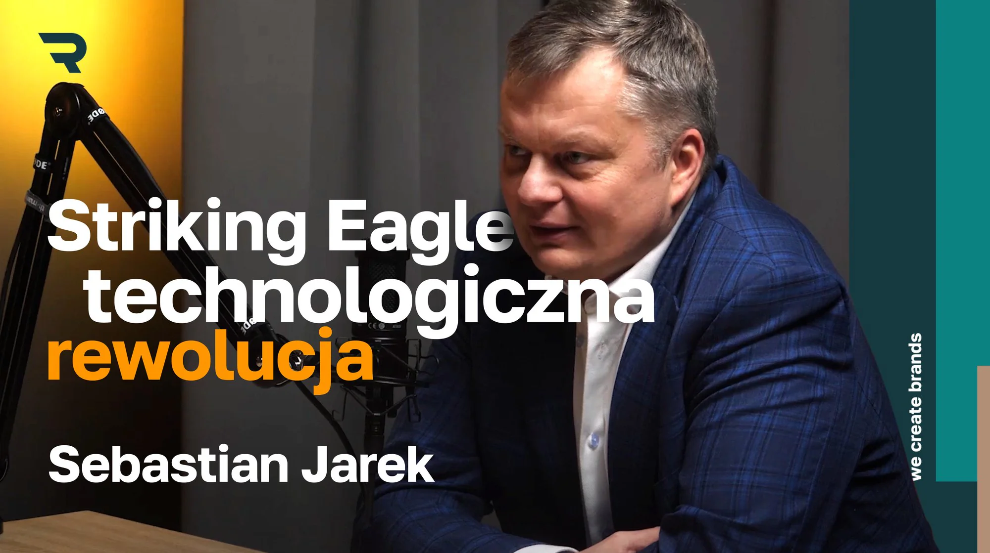 Striking Eagle — okładka podcastu z Sebastianem Jarkiem
